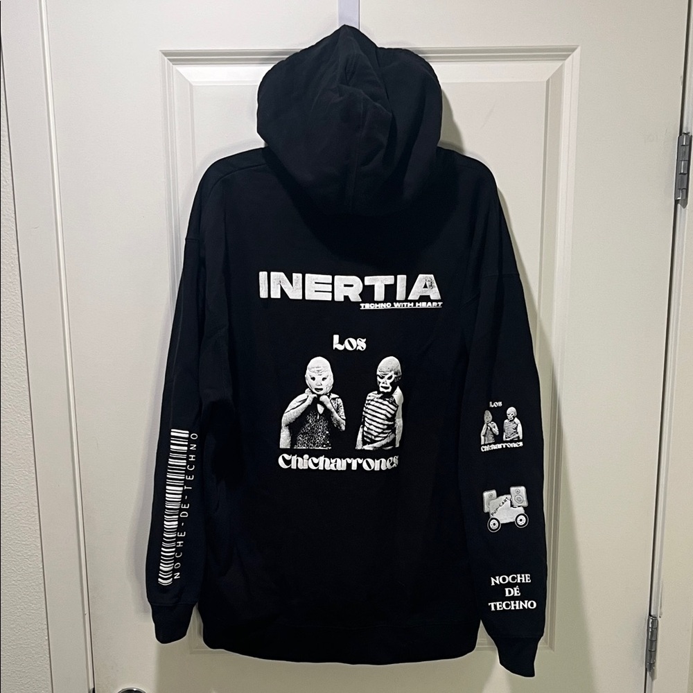 INERTIA techno Graphic Hoodie